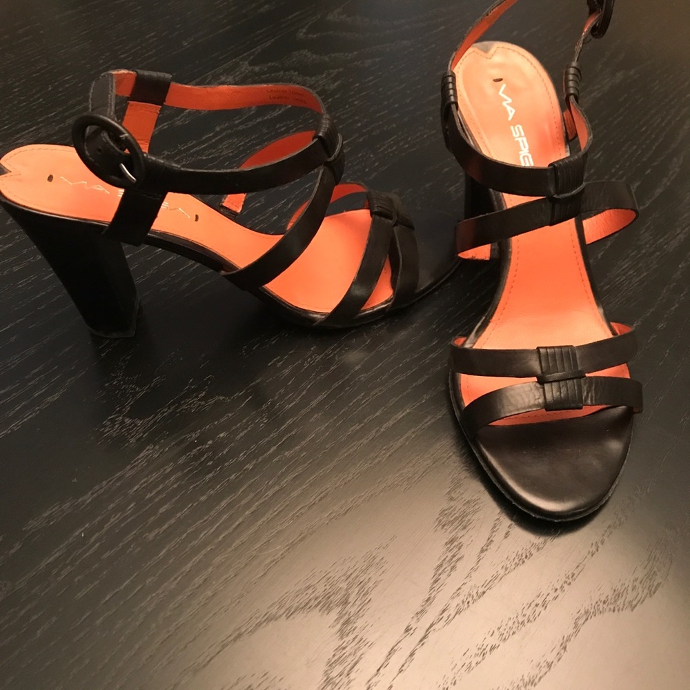 Via Spiga High Heeled Strappy Sandals